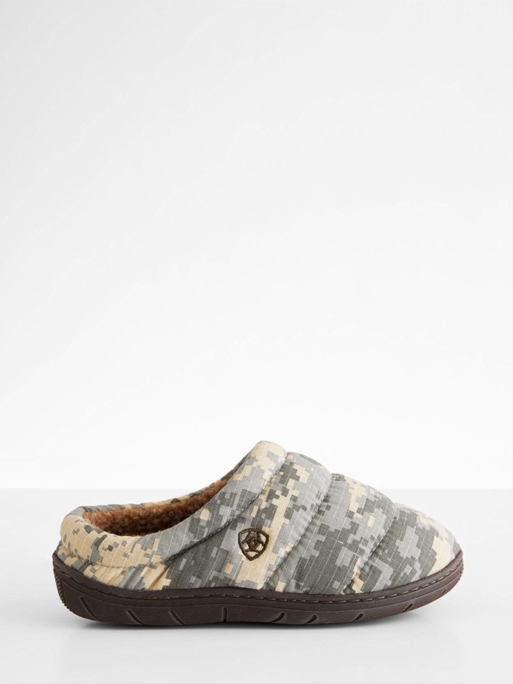 Ariat Crius Clog Slippers Digital Camo Pattern Youth Size S Green